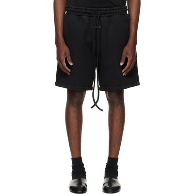 Fear of God Fear of God Black Vacation Sweat Shorts