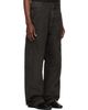 Fear of God Fear of God Black Washed Canvas Utility Jeans - 2