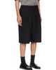 Fear of God Fear of God Black Wool Ripstop Baggy Shorts - 2