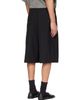 Fear of God Fear of God Black Wool Ripstop Baggy Shorts - 3