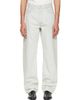 Fear of God Fear of God Blue Bleach Washed Denim Straight 5 Pocket Jeans - 1