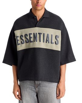 Fear Of God Fear of God Essentials Panel Oversized Crop Polo