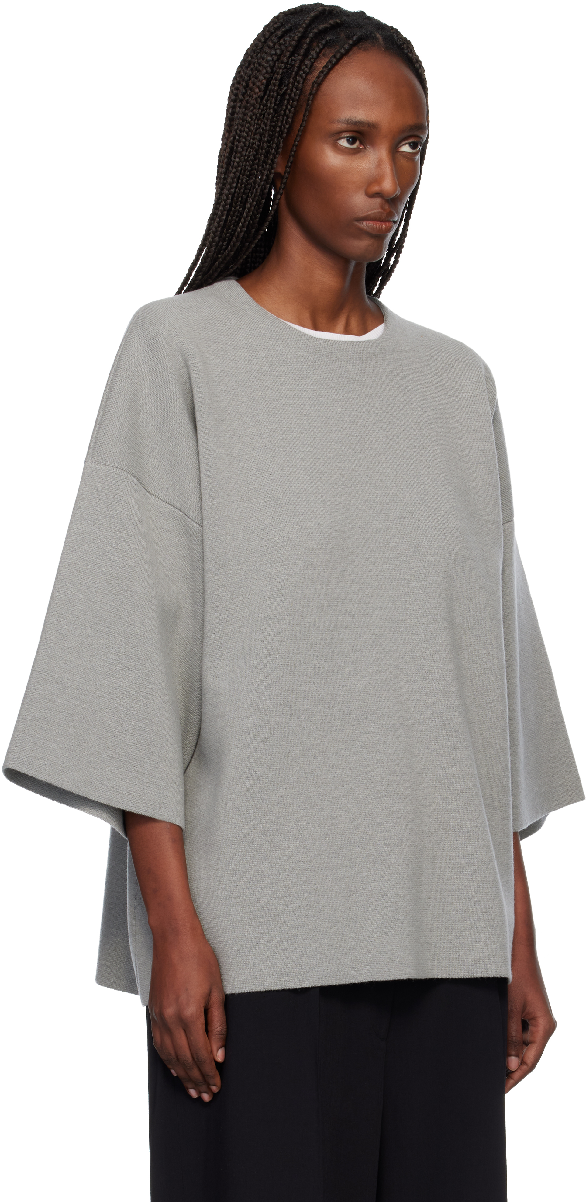 Fear of God - Gray Milano Knit T-shirt