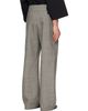 Fear of God Fear of God Gray Mouline Wool Casual Flat Front Trousers - 3