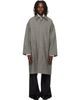 Fear of God Fear of God Gray Mouline Wool Relaxed Trench Coat - 1