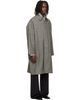 Fear of God Fear of God Gray Mouline Wool Relaxed Trench Coat - 2