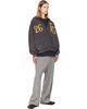 Fear of God Fear of God Gray Wide Leg Drawstring Trousers - 4
