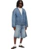 Fear of God Fear of God Indigo Utility Denim Shorts - 4