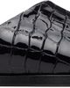 Fear of God Fear of God Navy Croc-Embossed Slip-on Loafers - 1