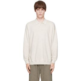 Fear of God Fear of God Off-White Eternal Fleece Polo