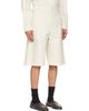 Fear of God Fear of God Off-White Garment Dyed Cotton Casual Shorts - 2