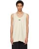 Fear of God Fear of God Off-White Knitted Tank Top - 1