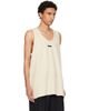Fear of God Fear of God Off-White Knitted Tank Top - 2