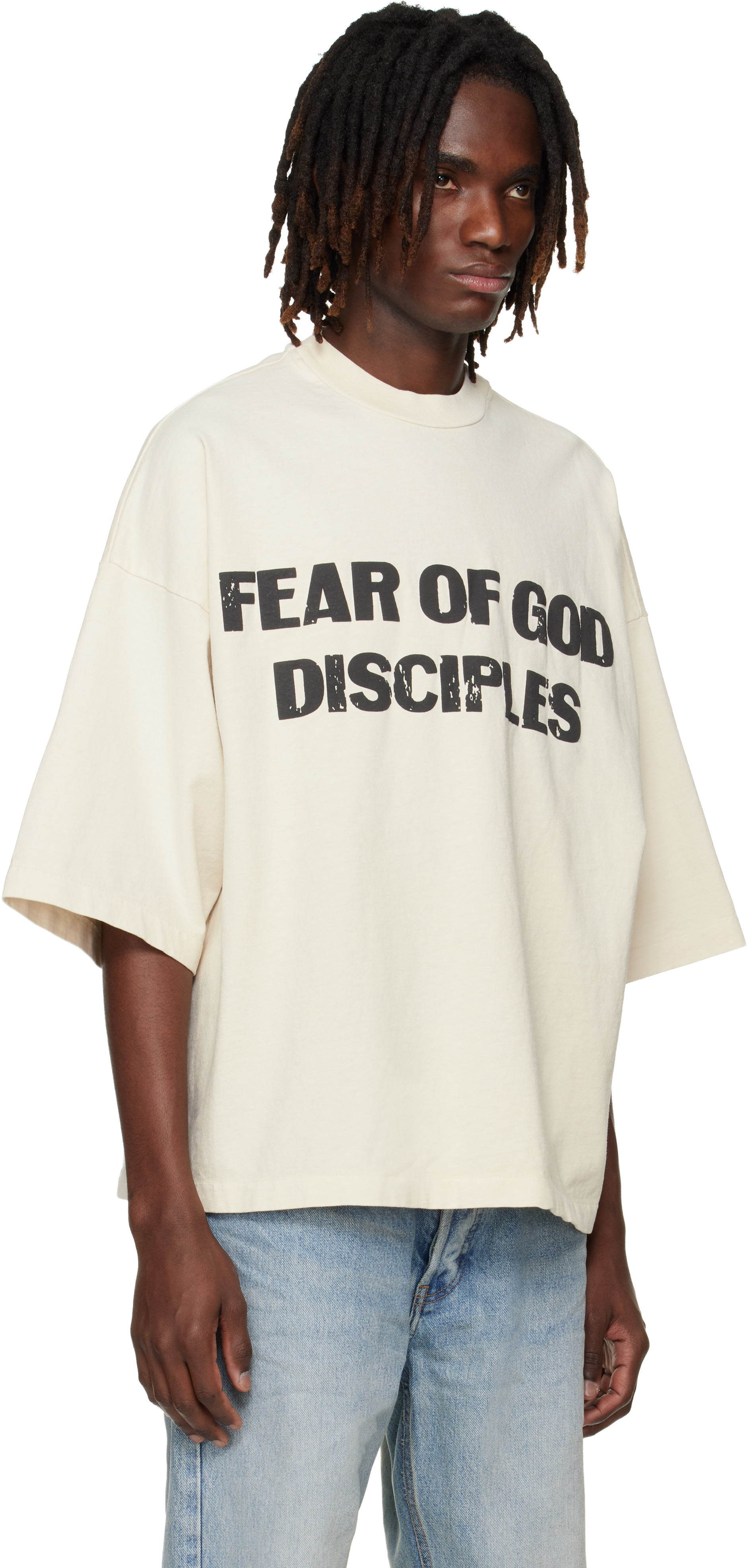 Fear of God - Off-White Relaxed 'Disciple' T-shirt