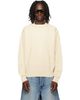 Fear of God Fear of God Off-White Wool Cotton Sport Mesh Knit Sweater - 1