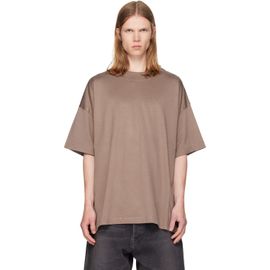 Fear of God Fear of God Tan Cotton Rayon T-shirt