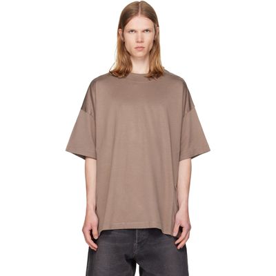 Fear of God Fear of God Tan Cotton Rayon T-shirt