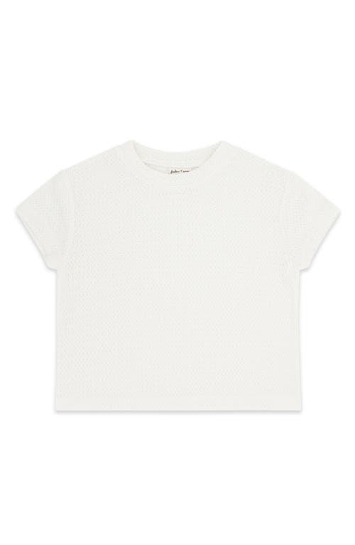 Feather 4 Arrow Feather 4 Arrow Kids' 4 Days Open Stitch Cotton Cover-Up Top