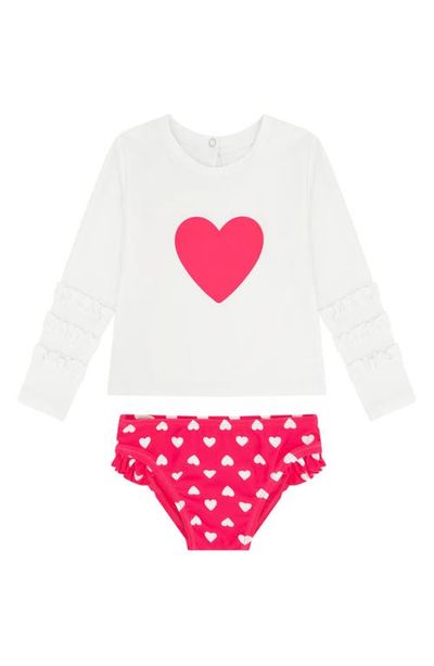 Feather 4 Arrow Feather 4 Arrow Kids' Beach Babe Two-Piece Rashguard Swimsuit