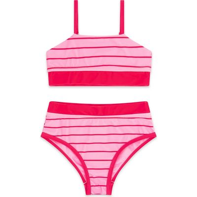 Feather 4 Arrow Feather 4 Arrow Kids' Block Party UPF 50+ Two-Piece Swimsuit