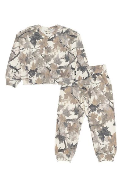 Feather 4 Arrow Feather 4 Arrow Kids' Camo Hacci Sweatshirt & Joggers Set