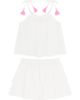 Feather 4 Arrow Feather 4 Arrow Kids' Cha Cha Cha Cotton Camisole & Tiered Skirt Set - 1