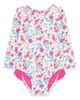 Feather 4 Arrow Feather 4 Arrow Kids' Coastal Cutie Floral UPF 50+ One-Piece Rashguard Swimsuit - 1