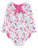 Feather 4 Arrow Feather 4 Arrow Kids' Coastal Cutie Floral UPF 50+ One-Piece Rashguard Swimsuit - 2