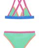 Feather 4 Arrow Feather 4 Arrow Kids' Coastline Whipstitch Trim UPF 50+ Two-Piece Swimsuit - 3