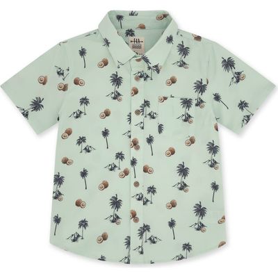 Feather 4 Arrow Feather 4 Arrow Kids' Coconut Print Short Sleeve Button-Up Shirt
