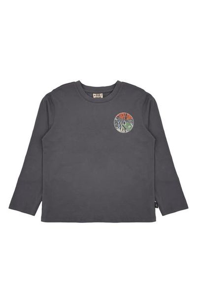 Feather 4 Arrow Feather 4 Arrow Kids' Fish Long Sleeve Cotton Graphic T-Shirt