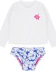 Feather 4 Arrow Feather 4 Arrow Kids' Ruffle Long Sleeve Two-Piece Rashguard Swimsuit - 1
