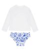 Feather 4 Arrow Feather 4 Arrow Kids' Ruffle Long Sleeve Two-Piece Rashguard Swimsuit - 2