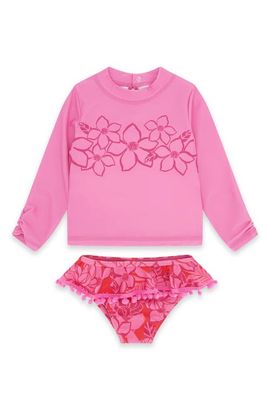 Feather 4 Arrow Feather 4 Arrow Kids' Sandy Toes Two-Piece Rashguard Swimsuit