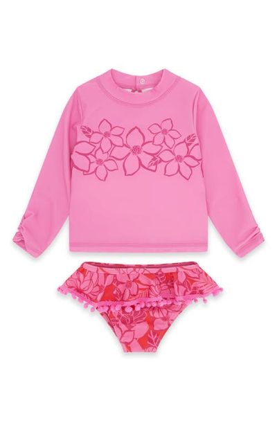 Feather 4 Arrow Feather 4 Arrow Kids' Sandy Toes Two-Piece Rashguard Swimsuit