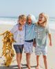 Feather 4 Arrow Feather 4 Arrow Kids' Scallop Tropical Print Board Shorts - 2