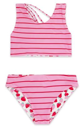Feather 4 Arrow Feather 4 Arrow Kids' Summer Sun Reversible Two-Piece Swimsuit