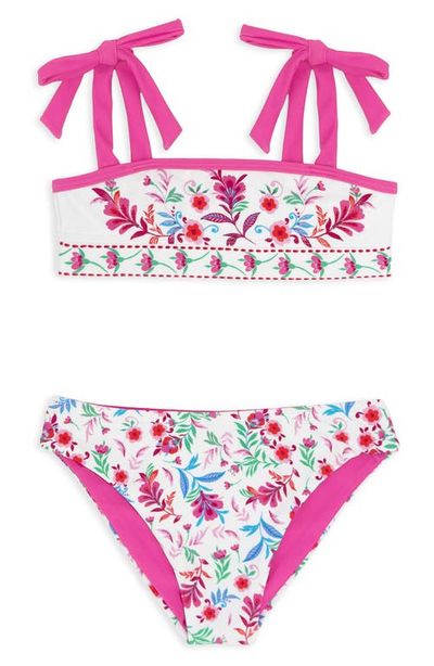 Feather 4 Arrow Feather 4 Arrow Kids' Sunny Skies UPF 50+ Two-Piece Swimsuit