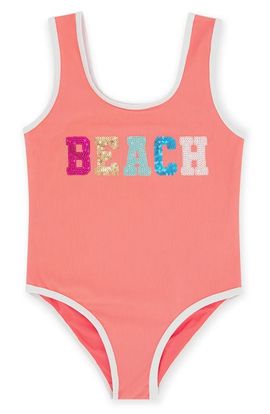 Feather 4 Arrow Feather 4 Arrow Kids' Wave Break UPF 50+ One-Piece Swimsuit