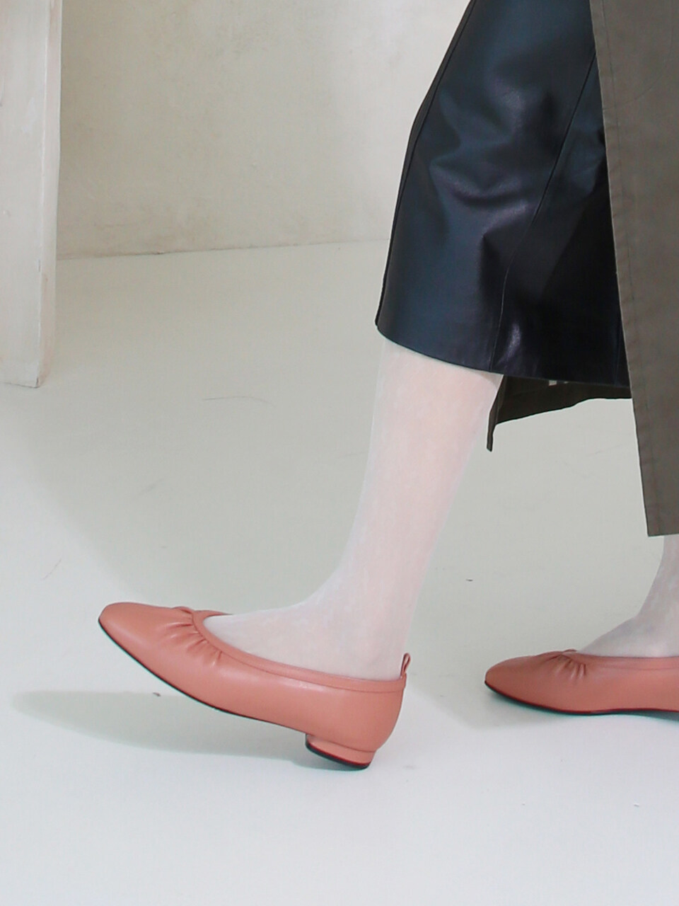february second Ballerina flats - Salmon pink