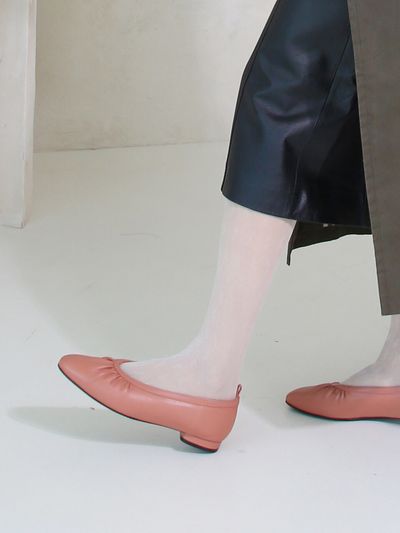february second Ballerina flats - Salmon pink