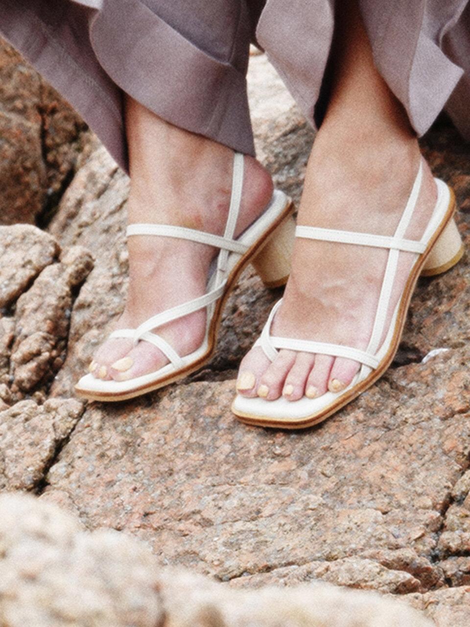 february second Flip-Flop Strap Sandals