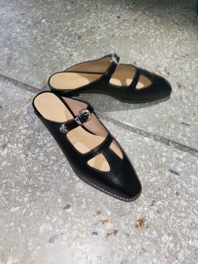 february second Vintage Bloafers_ Black