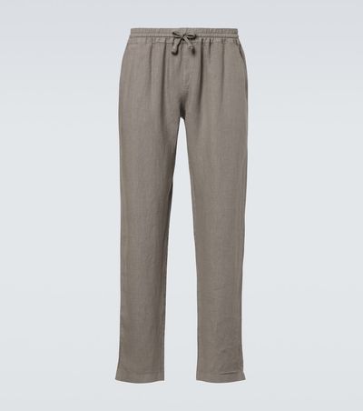 Fedeli Fedeli Bonifacio linen tapered pants