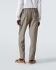 Fedeli Fedeli Bonifacio linen tapered pants - 4
