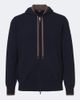 Fedeli Fedeli Cashmere zip-up hoodie - 1
