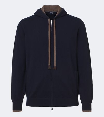 Fedeli Fedeli Cashmere zip-up hoodie