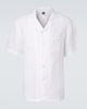 Fedeli Fedeli Linen bowling shirt - 1