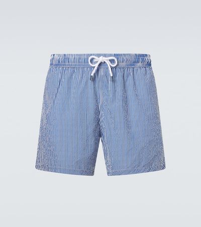 Fedeli Fedeli Madeira striped swim trunks