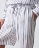 Fedeli Fedeli Striped linen Bermuda shorts - 5